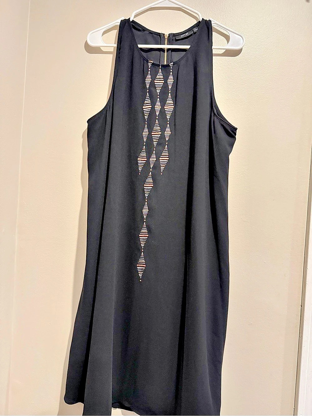 APT 9 Black Maxi Dress Size XL Like New